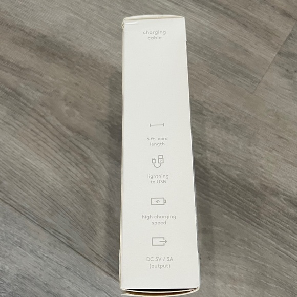 heyday 6ft charging cable lightning to usb high charging speed - Picture 2 of 3